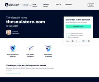 ThesoulStore.com(The SoulStore) Screenshot