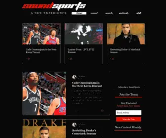 Thesoundsports.com(SoundSports) Screenshot