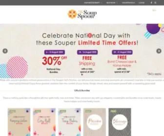 Thesoupspoon.com(The Soup Spoon) Screenshot