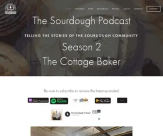 Thesourdoughpodcast.com(The Sourdough Podcast) Screenshot