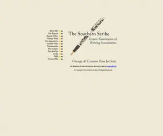 Thesouthernscribe.com(The Southern Scribe) Screenshot