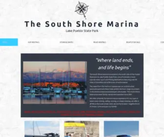 Thesouthshoremarina.com(South Shore Marina) Screenshot