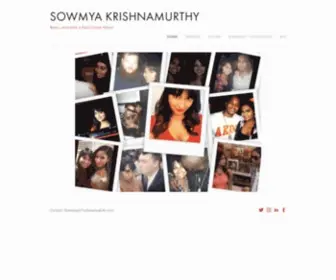 Thesowmyalife.com(Sowmya Krishnamurthy) Screenshot