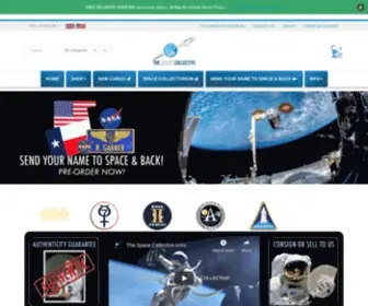 Thespacecollective.com(NASA Shop & SpaceX Store) Screenshot