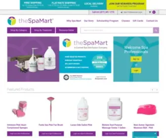 Thespamart.com(The Spa Mart) Screenshot