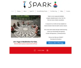 Thespark.nyc(Art, Yoga, Meditation classes for Kids NYC) Screenshot