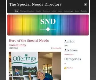 Thespecialneedsdirectory.net(The Special Needs Directory) Screenshot