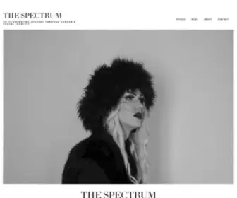 Thespectrumart.com(THE SPECTRUM) Screenshot