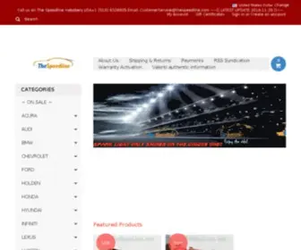 Thespeedline.com(Speedline) Screenshot