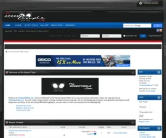 Thespeedtriple.com(Triumph Speed Triple and Street Triple Motorcycle Forum) Screenshot