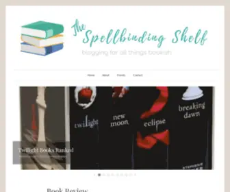 Thespellbindingshelf.blog(A blog covering all things bookish) Screenshot