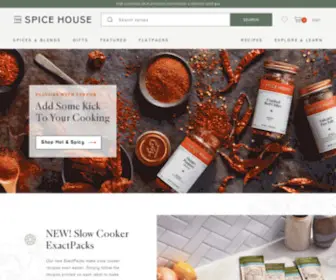 Thespicehouse.com(Online Spice Store) Screenshot