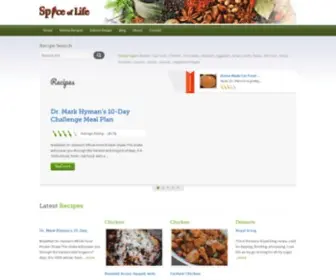 Thespiceoflife.us(Spice of Life) Screenshot