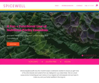 Thespicewell.com(We believe food) Screenshot