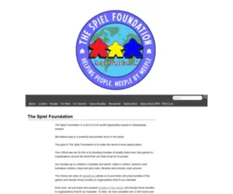Thespielfoundation.com(The Spiel Foundation) Screenshot