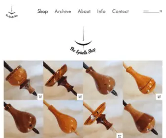 Thespindleshop.net(The Spindle Shop) Screenshot
