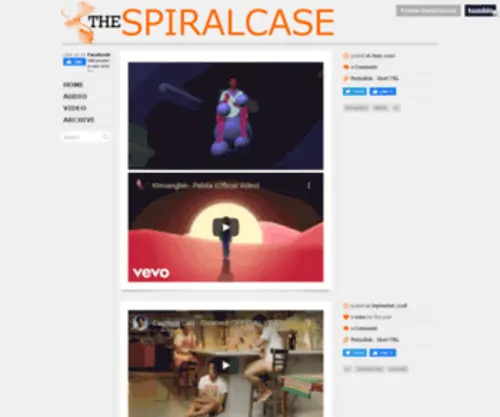 Thespiralcase.net(The Spiralcase) Screenshot
