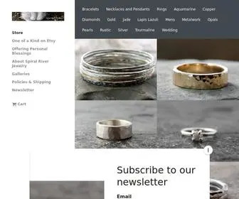 Thespiralriver.com(Spiral River Jewelry) Screenshot