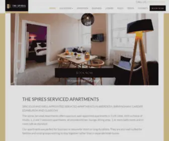 Thespires.co.uk(Serviced apartments Birmingham) Screenshot