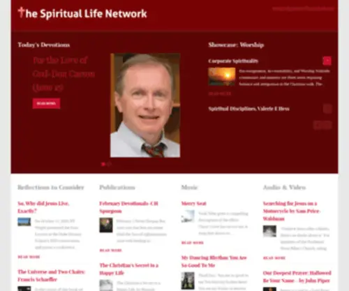Thespiritlife.net(The Spiritual Life Network) Screenshot