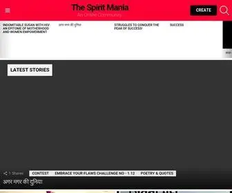 Thespiritmania.in(An Online Community) Screenshot