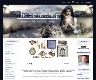 Thespiritshop.net(The Spirit Shop) Screenshot