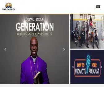 Thespokengospel.com(The Gospel Spoken) Screenshot