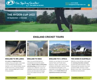 Thesportingtraveller.com(Sports Tours & Travel Packages) Screenshot
