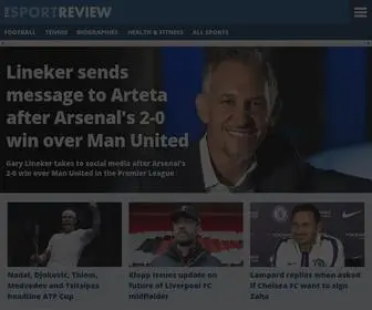 Thesportreview.com(The Sport Review) Screenshot