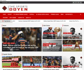 Thesportsdoyen.com(THE SPORTS DOYEN The Sports Doyen) Screenshot