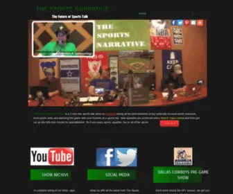 Thesportsnarrative.com(The Sports Narrative Show) Screenshot