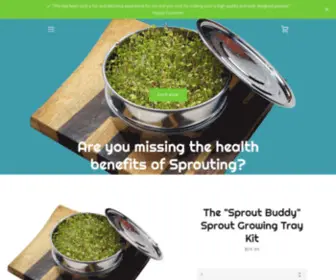 Thesproutbuddy.com(The best at) Screenshot