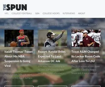 Thespun.com(The Spun) Screenshot