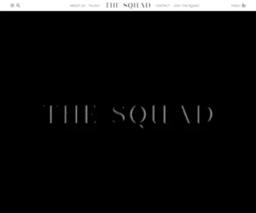 Thesquadmanagement.com(The Squad Management) Screenshot