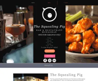 Thesquealingpig.ie(The Squealing Pig Bar And Restaurant) Screenshot