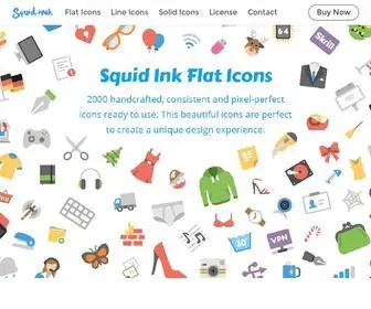 Thesquid.ink(Squid Ink Professional Web Icons) Screenshot