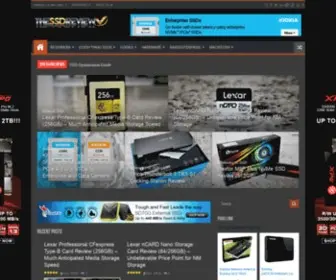 Thessdreview.com(The SSD Review) Screenshot