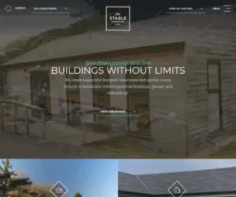 Thestablecompany.com(Bespoke Timber Buildings for Education) Screenshot