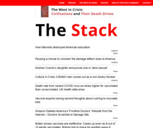 Thestack.info(Thestack info) Screenshot