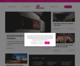 Thestadiumbusiness.com(The Stadium Business) Screenshot