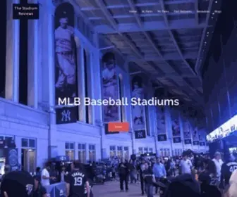 Thestadiumreviews.com(Your Baseball) Screenshot