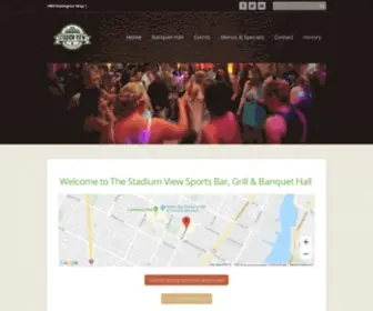 Thestadiumview.com(Stadium View Bar & Grill) Screenshot