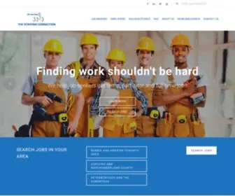 Thestaffingconnection.ca(The Staffing Connection) Screenshot