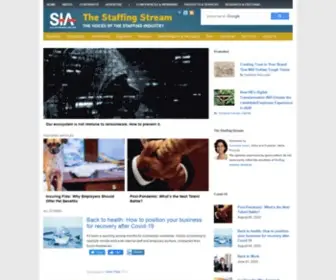 Thestaffingstream.com(The Staffing Stream) Screenshot