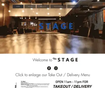 Thestagecafe.com(The Stage) Screenshot