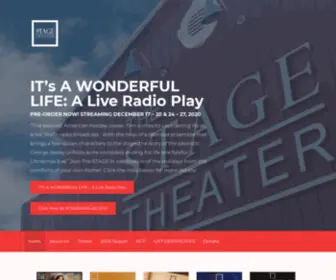 Thestagetheater.com(The STAGE Theater) Screenshot