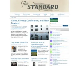 Thestandard.org.nz(The Standard) Screenshot