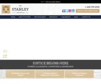 Thestanleylawgroup.com(Columbia Personal Injury Lawyer) Screenshot