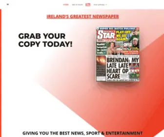 Thestar.ie(Irish Daily Star) Screenshot