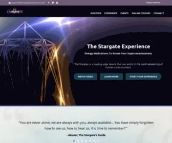 Thestargateexperienceacademy.com(The Stargate Experience) Screenshot